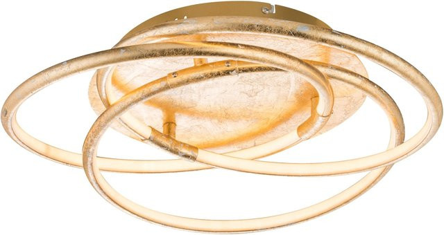 Globo LED-Deckenleuchte BARNA in Gold aus Aluminium und Kunststoff - Bild 1
