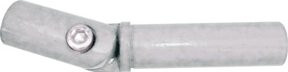 Schake Gelenkstück für Schutzgeländer Serie 467, Farbe: Silber - Bild 1