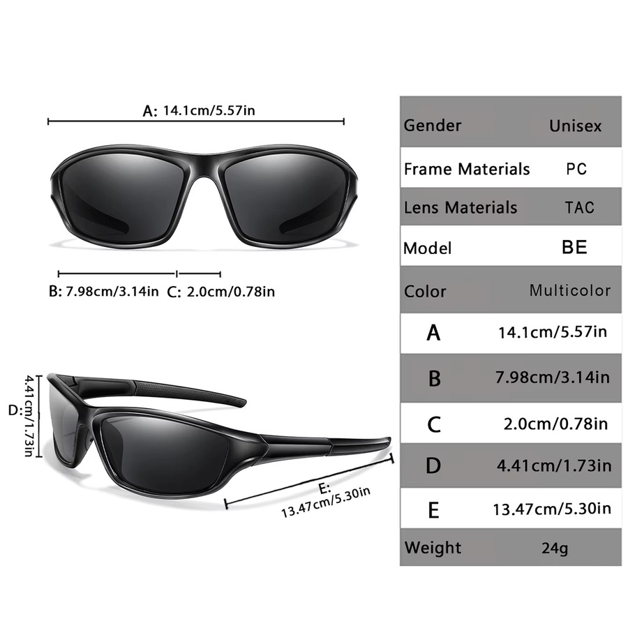 LOISRUBY Sonnenbrille, Vollrand, Kunststoff, multicolor, Unisex - Bild 1
