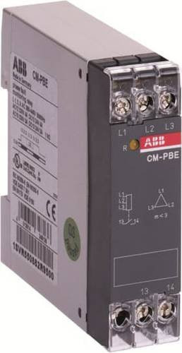 ABB CM-PBE 1SVR550882R9500 Überwachungsrelais mit 1 Relais-Ausgang in Grau - Bild 1
