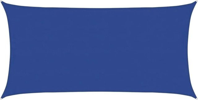 Furnicato Sonnensegel Rechteckig Blau aus HDPE mit 160 g/m² B x T: 7 x 4 m - Bild 1