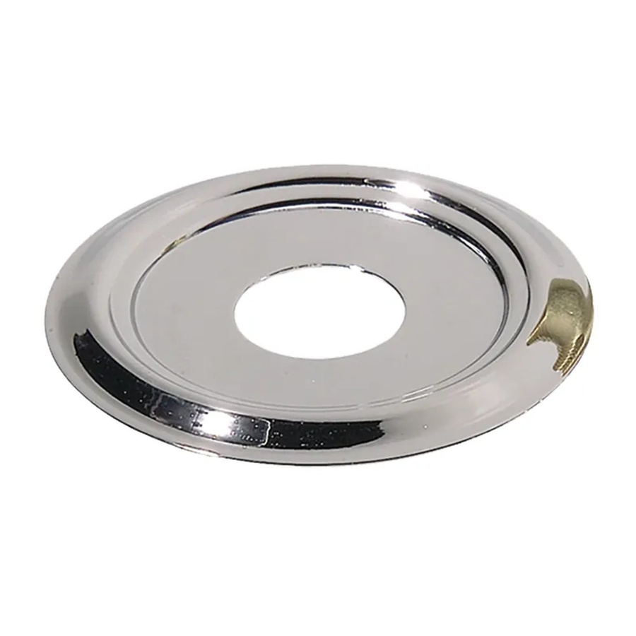 BASI Abdeckrosette Messing Verchromt für Türspion TS 680 6840-0002 - Bild 2