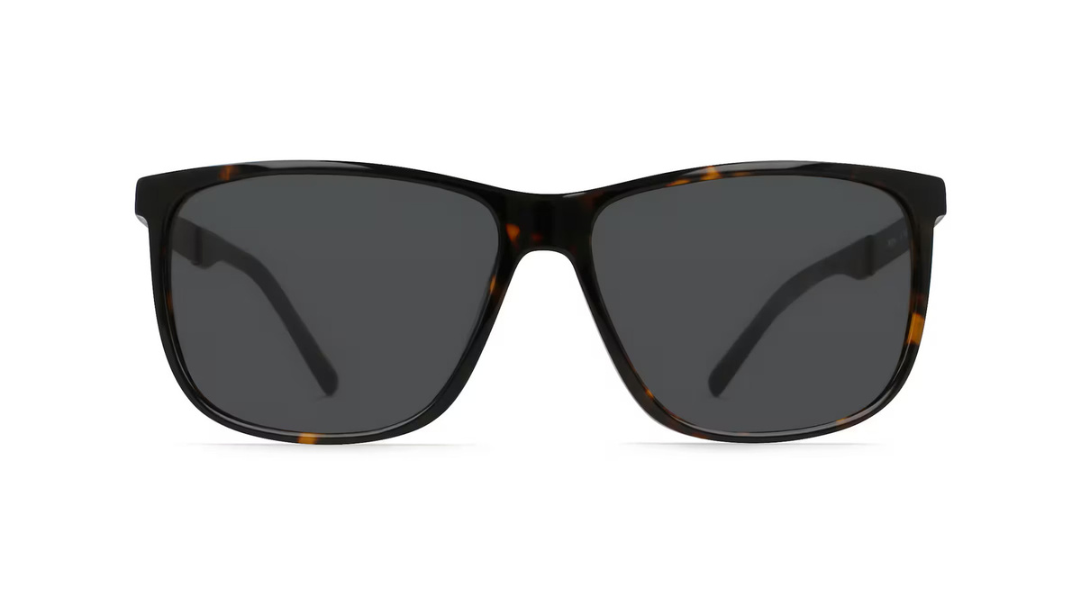 Rodenstock R 3314 Sonnenbrille, Vollrand, Quadratisch, Kunststoff, Herren, Braun, Grau - Bild 1
