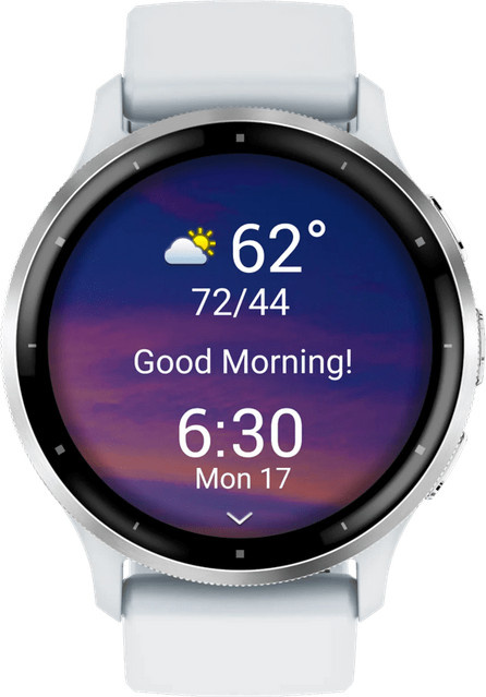 Garmin Smartwatch, Silber/Weiß, 45 mm, Unisex - Bild 1