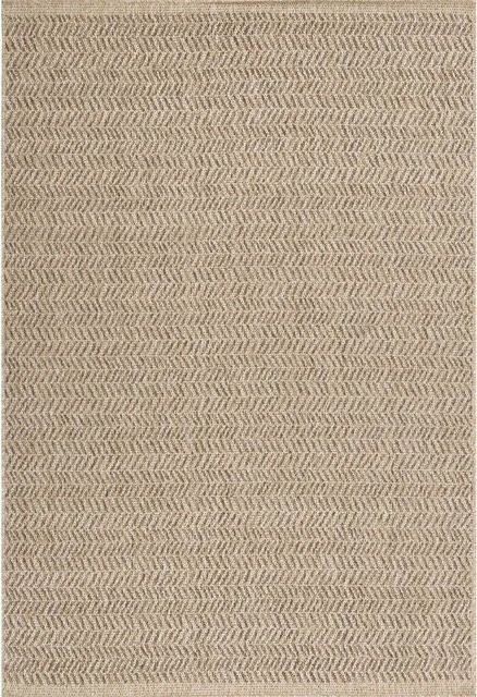 Art Universe Teppich Faro Caramel in Beige mit Fischgrätmuster, B: 120 cm, L: 170 cm - Bild 1