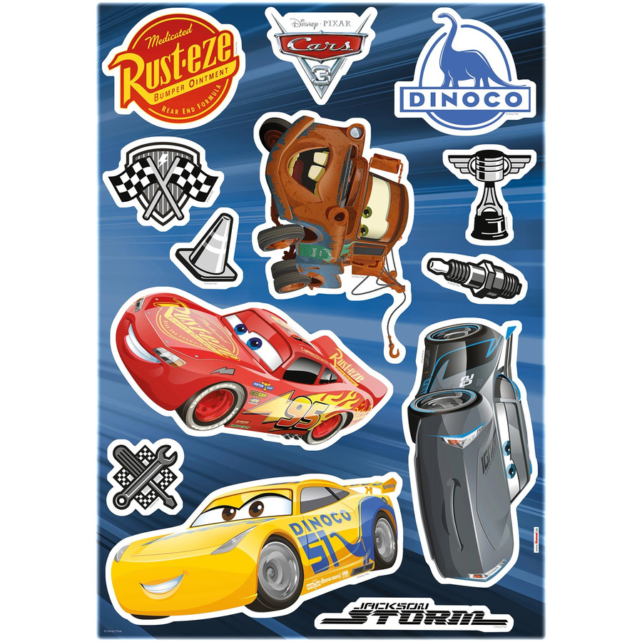 Komar Deko-Sticker Cars 3, bunt, B/H: 50 x 70 cm - Bild 2