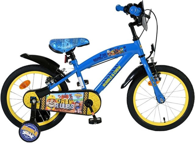 Volare Rubble & Crew Kinderfahrrad, 16 Zoll, ohne Rücktrittbremse - Bild 1