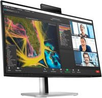 HP Series 5 Pro 524pm Konferenzmonitor, 23,8 Zoll Full HD IPS LCD mit Webcam und USB-C Hub, Schwarz/Silber - Bild 1