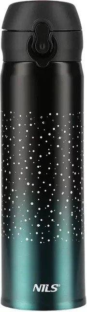 Thermosflasche NILS NCB11 in Blau und Grün mit 0,22 l - Bild 1