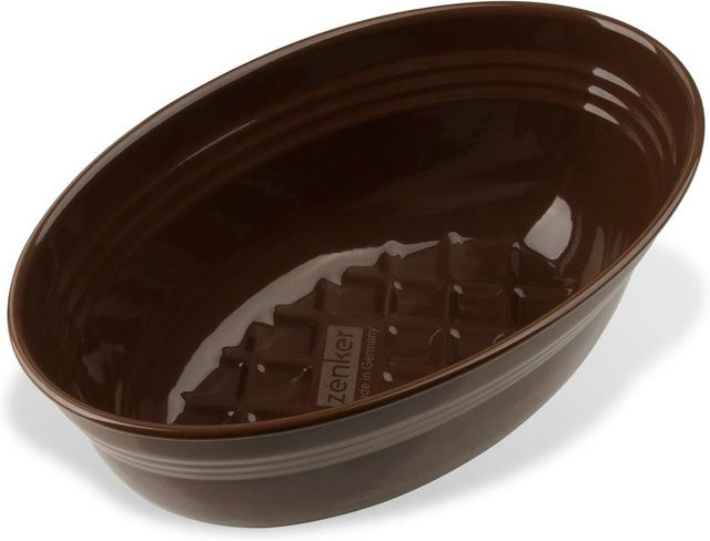 Zenker Brotbackform oval aus Emaille, B: 26,5 cm, T: 16,5 cm - Bild 1