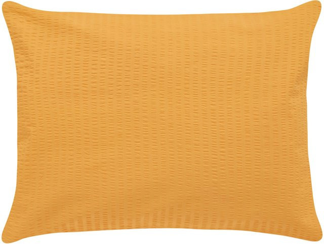 ERWIN M. Kissenbezug Mallorca aus Baumwolle in Gold, B: 100 cm, L: 65 cm - Bild 1