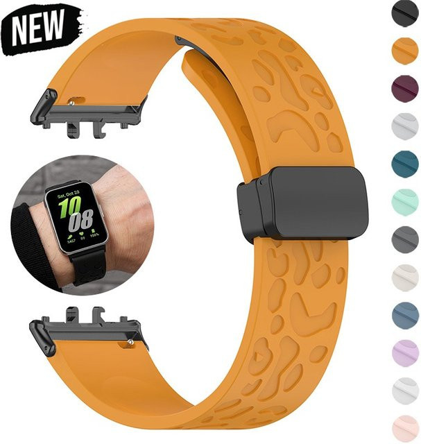 CAOWTAN Uhrenarmband Silikon, Samsung Galaxy Watch Fit3 - Bild 1