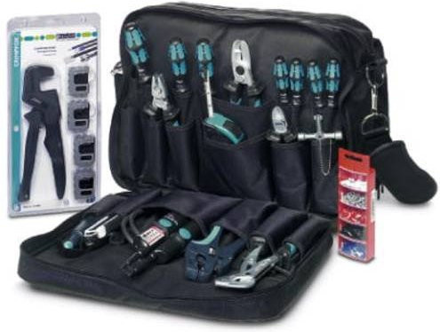 Phoenix Contact Profi Werkzeugtasche 1212504 schwarz, 21-teilig bestückt - Bild 1