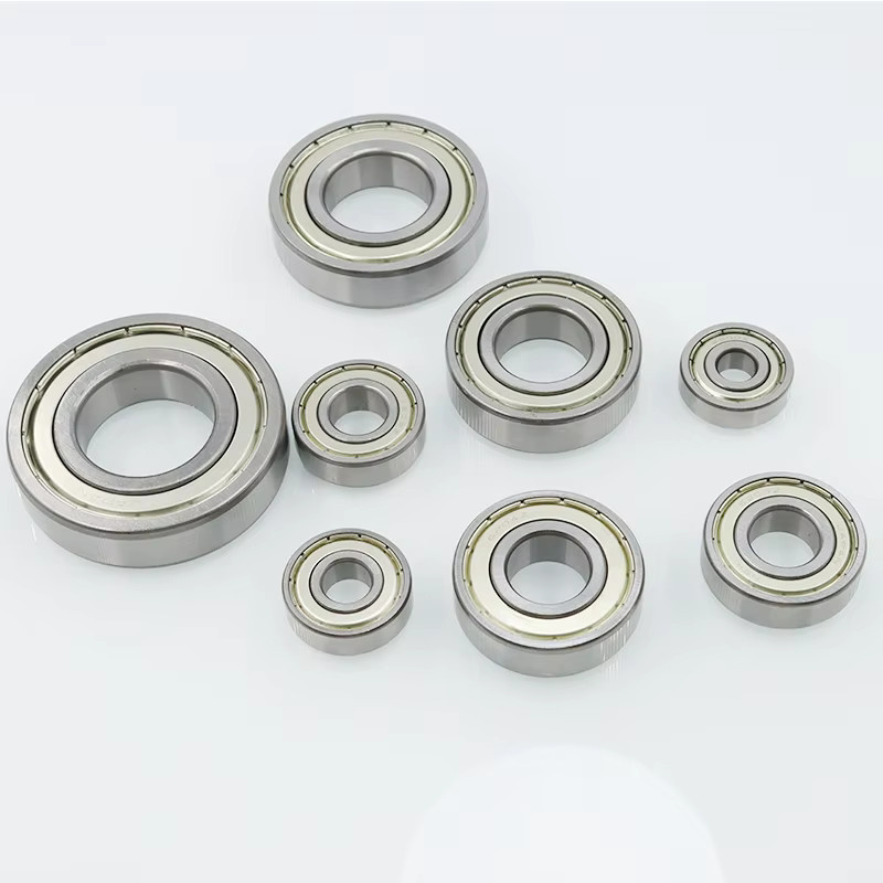 YMAX Rillenkugellager 6200 bis 6207 ZZ aus Chromstahl mit Metalldichtung in Silber - Bild 2