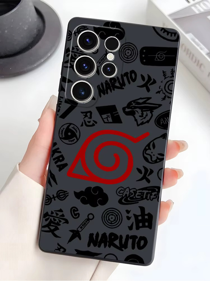 Naruto Logo Handyhülle für Samsung Galaxy S23 Ultra S24 Plus S25 S21 FE und weitere Modelle, Soft Case - Bild 3