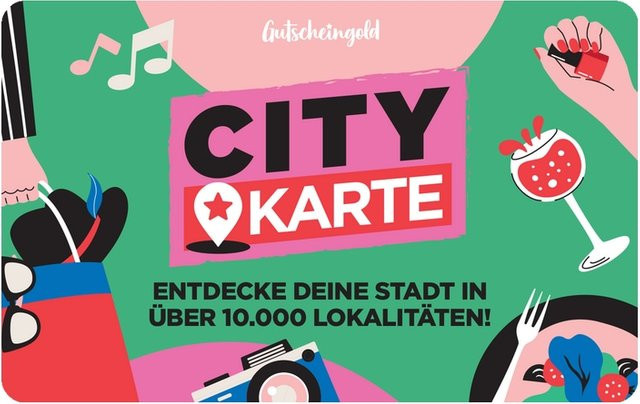 Gutscheingold City Geschenkcode in Multicolor - Bild 1