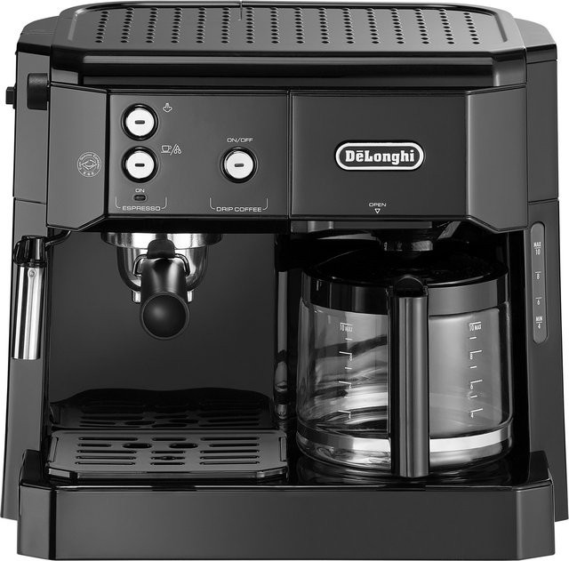 DeLonghi Kombi-Kaffeemaschine BCO 411.B in Schwarz für Espresso und Filterkaffee - Bild 1