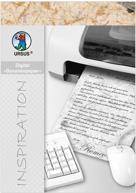 URSUS Digital Bananenpapier in Natur und Beige - Bild 1