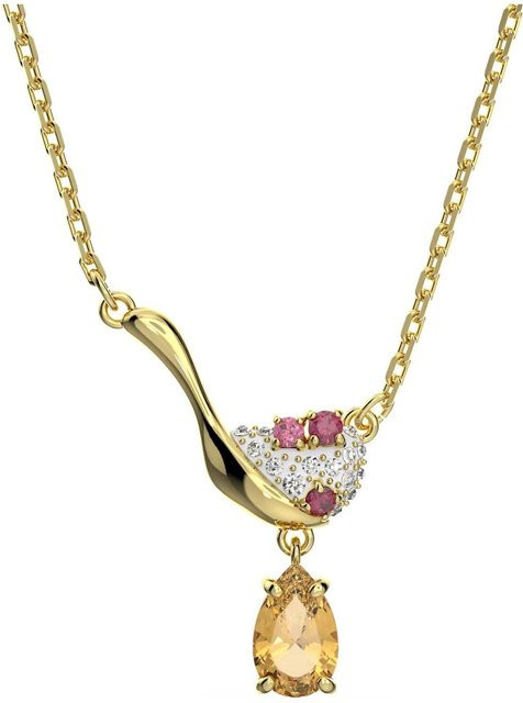 Swarovski Halskette, Gold, Kristall, Damen - Bild 1