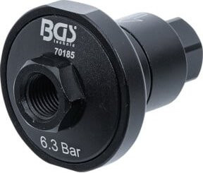 BGS Druckluft-Minderer Schwarz max. 10 auf 6,2 bar - Bild 1