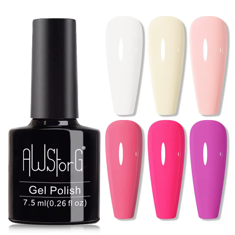 AWStorG Gel-Nagellack, leuchtendes Rosa, 7,5 ml - Bild 4