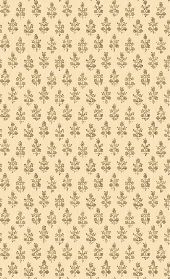 GP & J Baker Tapete Poppy Sprig in Beige mit floralem Botanical-Design aus Non-Woven - Bild 1