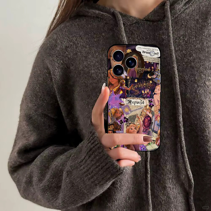 R-Rapunzel Handyhülle für Apple iPhone 11 bis 17 Pro Max in Multicolour - Bild 4