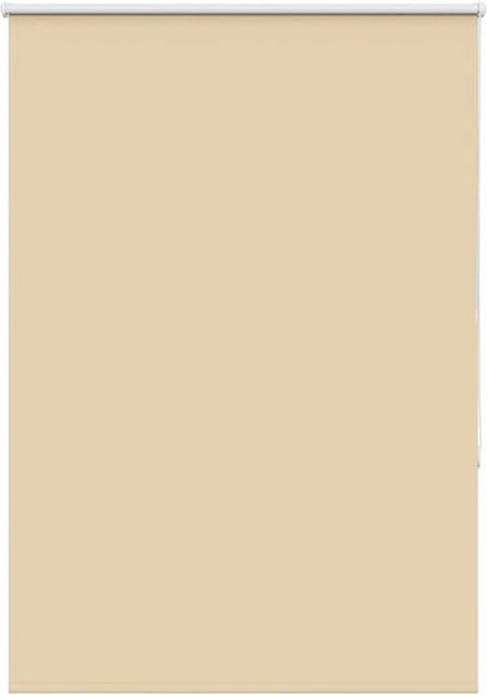 vidaXL Verdunkelungsrollo Beige aus Polyester B: 115 cm, H: 175 cm - Bild 1