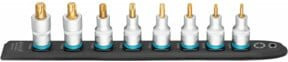 Hazet SmartRail 992T-SR/8 Flexible Kunststoff-Steckleiste mit 8-teiligem 1/2 Zoll Sechsrund-Steckschlüsseleinsatz-Satz in Schwarz-Silber - Bild 2
