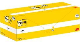 Post-it Haftnotizen Notes in Gelb, Pink und Orange aus PEFC-Papier, B: 127 mm, T: 76 mm - Bild 1