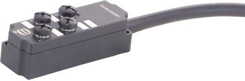 HARTING Sensor/Aktorbox passiv Multipolverteiler Schwarz 09 07 001 0015 300 - Bild 1