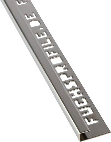 Fuchs Design Fliesenschiene aus Edelstahl in Silber, B: 3,2 cm, L: 250 cm - Bild 1
