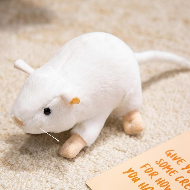 Yiran toy Maus Simulation Plüschtier, 17cm, ab 14 Jahre - Bild 1