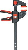 Bessey Einhandzwinge EZM 150/60 in Schwarz-Rot mit 150 mm Spannweite und 60 mm Ausladung - Bild 1