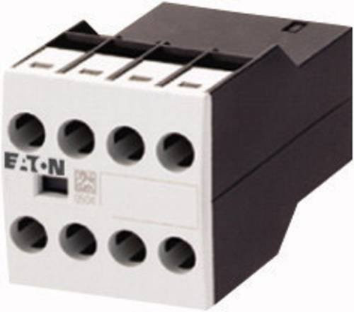 Eaton Hilfsschalterblock DILA-XHI04 mit 4 Öffnern 4A steckbar in Weiß - Bild 1