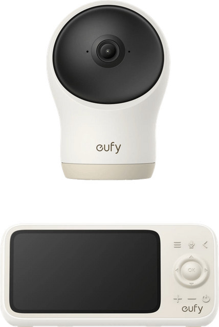 eufy Babyphone C10 mit Kamera, App-Steuerung und Zwei-Wege-Kommunikation in Weiß - Bild 1