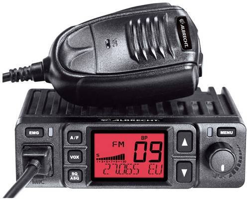 Albrecht AE 6290 12629 CB-Funkgerät in Schwarz - Bild 1