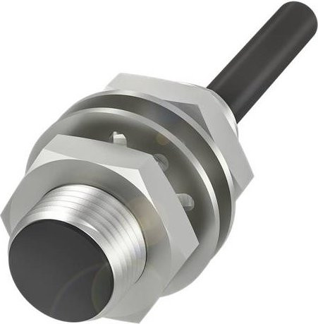 Balluff Induktiver Näherungsschalter BES M12MD-NSC40B-BP02-003 BES00E1 bündig NPN Schließer, Farbe Silber, Durchmesser: 12 mm, Länge: 33 mm - Bild 1