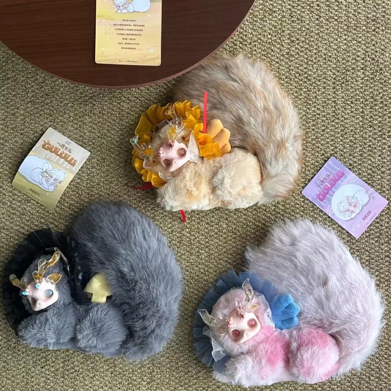 Lulu Gululu Pilz Fantasy Biologie Hirschblüten Serie Plüsch Blind Box Überraschungsfigur - Bild 1