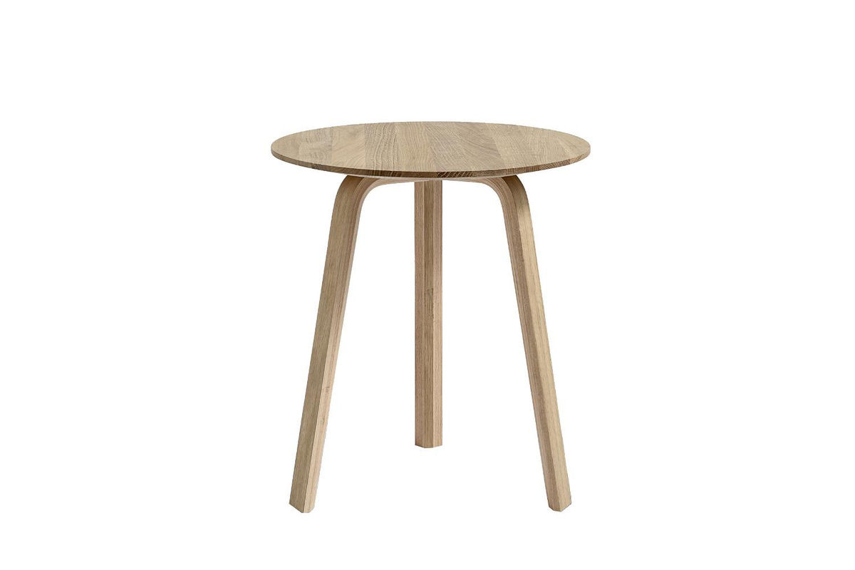 HAY Bella Couchtisch Eiche mit drei Beinen, Durchmesser: 45 cm, Höhe: 49 cm - Bild 2