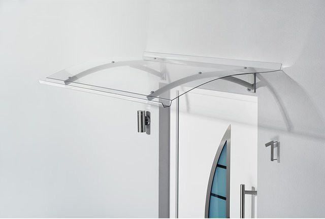 Gutta Typ PT Secco Pultvordach aus Edelstahl, Breite: 200 cm, Tiefe: 90 cm - Bild 1