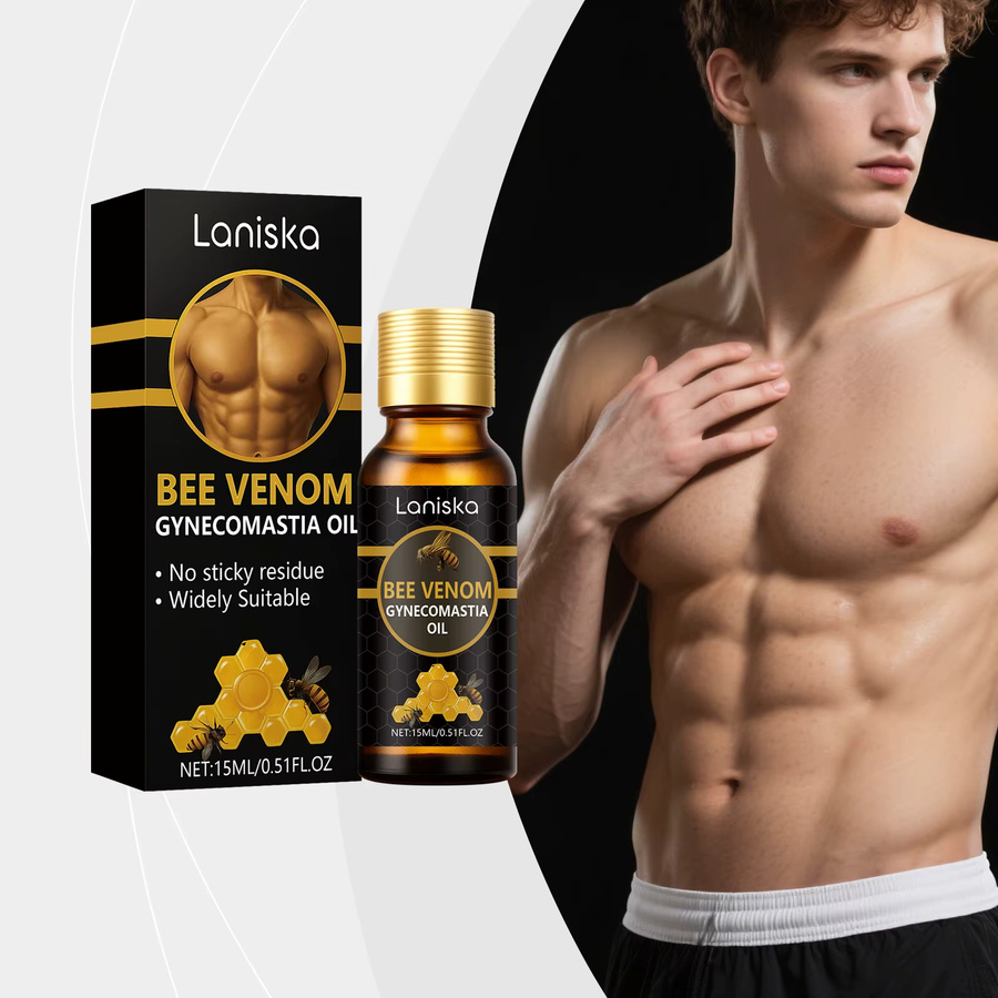 Bee Male Brustverkleinerungsöl für Herren, 15 ml - Bild 3