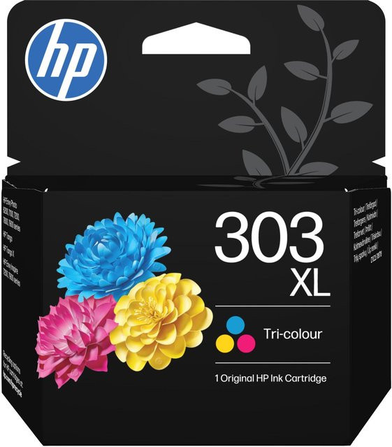 HP 303XL Original Druckerpatrone Multicolor Cyan Magenta Gelb mit hoher Reichweite T6N03AE - Bild 1