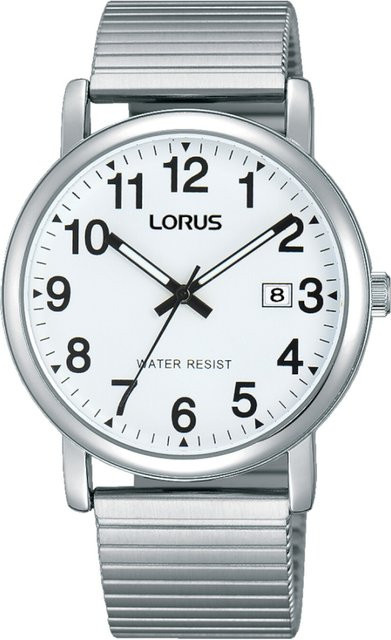 Lorus Armbanduhr, Quarz, Edelstahl, 38 mm, Herren - Bild 1