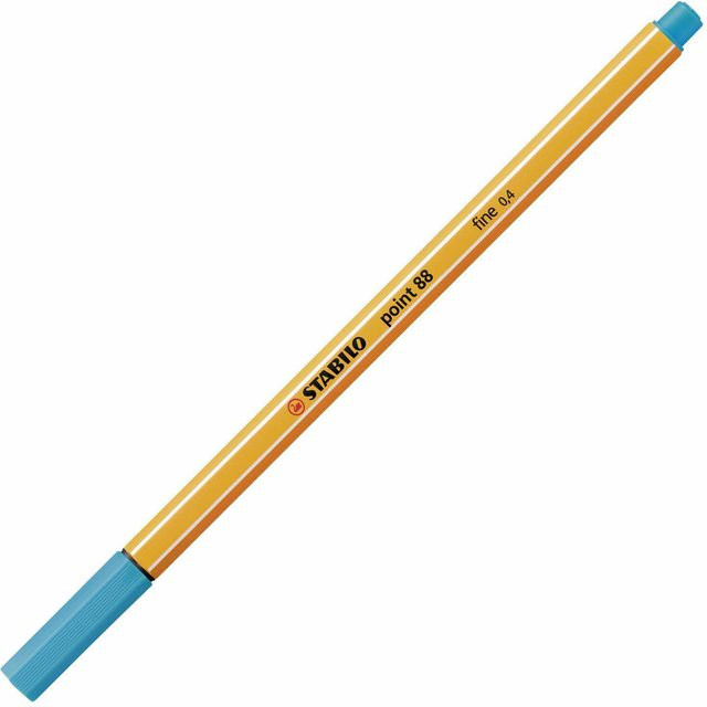 STABILO Point 88 Fineliner Hellblau 0,4mm - Bild 1