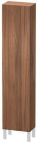 Duravit L-Cube Hochschrank in Nussbaum Natur mit Tür rechts, B/T/H: 40 x 24,3 x 176 cm - Bild 1