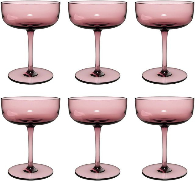 Villeroy & Boch like. Dessertschalen Like Glass Pink 6er Set 100 ml - Bild 1