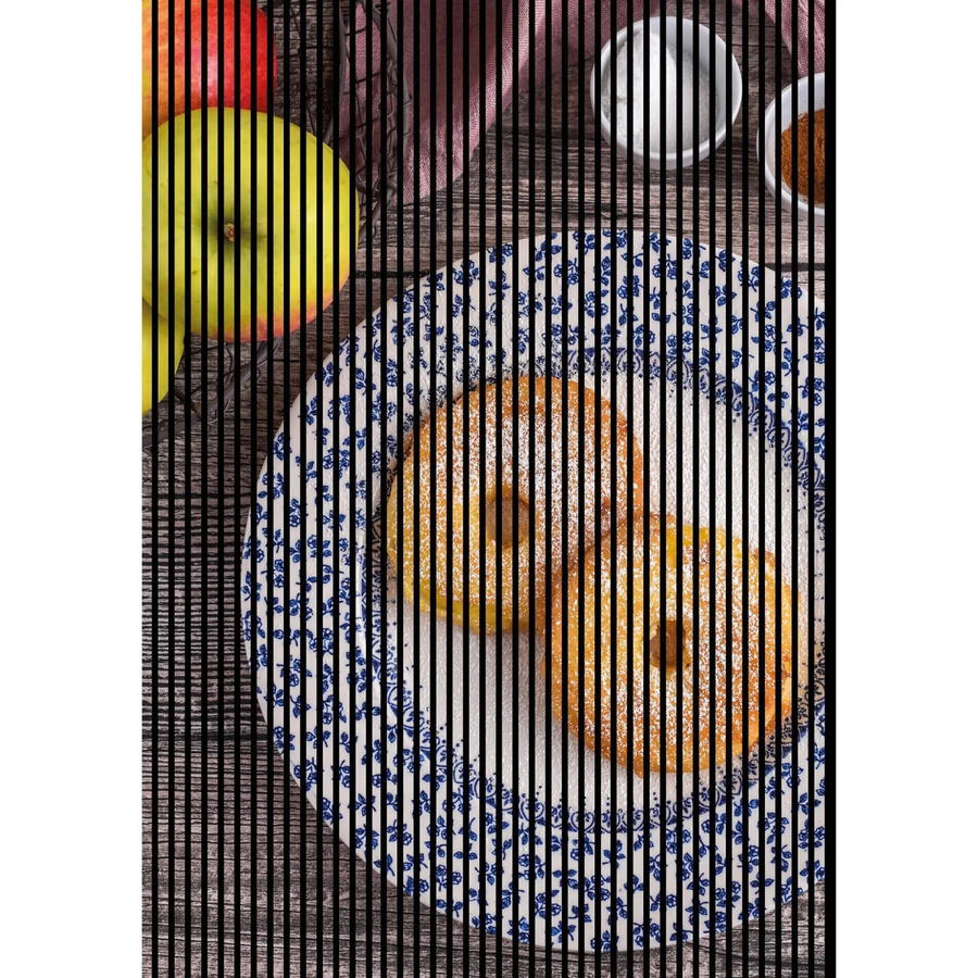 FN Acustico Akustikplatte Apfelradl in Bunt aus PET und MDF, H x B x T: 2.400 x 1.693 x 19 mm - Bild 2