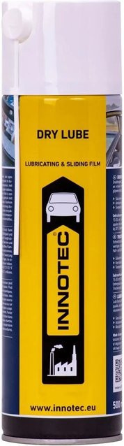 Innotec Dry Lube PTFE Trockenschmierstoff Multi Purpose Aerosol 500 ml silikonfrei transparent gelb - Bild 1