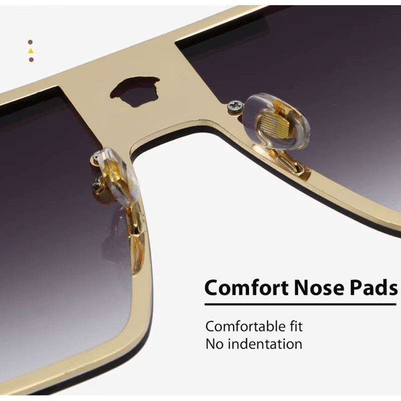 CHUANCHEN Sonnenbrille, Vollrand, Metall, Square - Bild 4